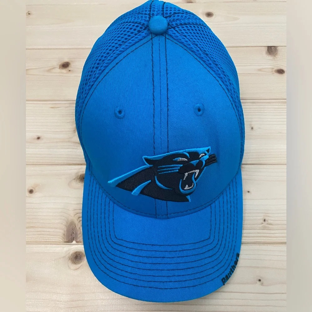 CAROLINA PANTHERS New Era 39THIRTY Official Team Logo NFL Stretch Fit Hat - Picture 9 of 9